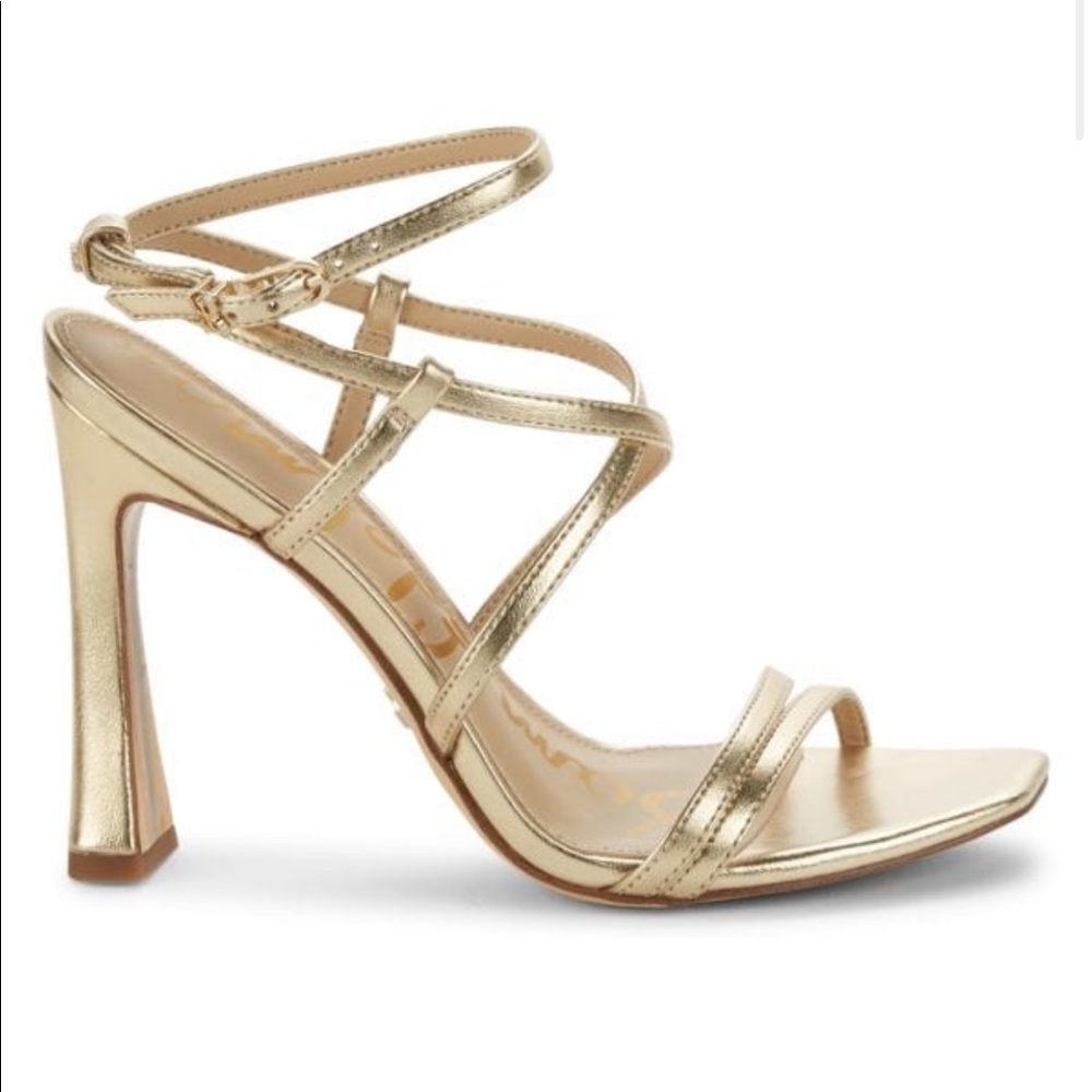 Sam Edelman Lilly​ Metallic Strappy Sandals